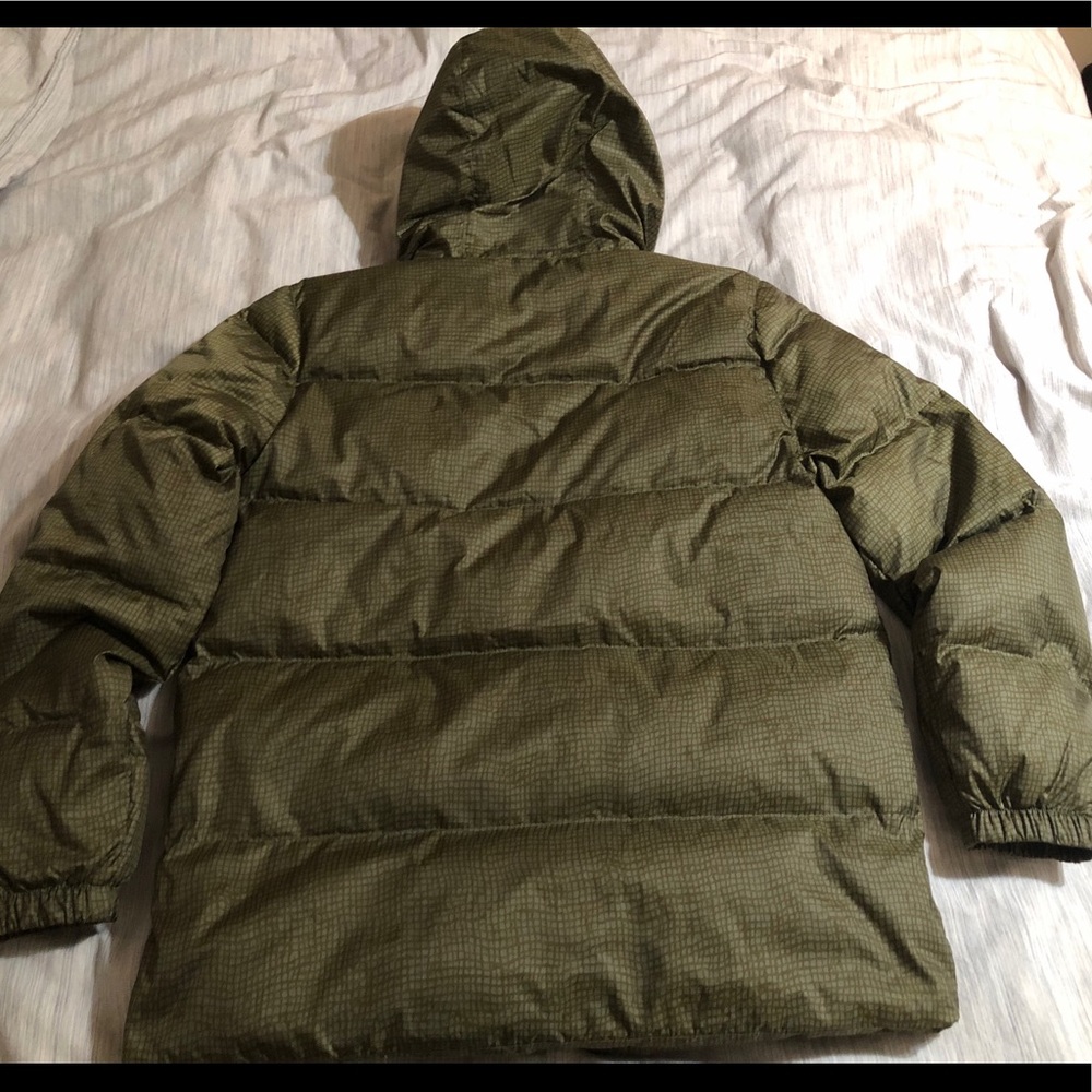 Converse printed Puffer Jacket in Field Surplus - Picture 6 of 8